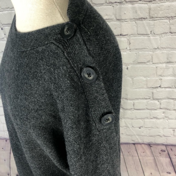 Madewell boatneck button wool sweater dress - Picture 3 of 8